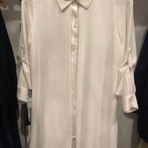 White Calvin Klein Blouse